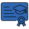 graduation certificate with cap and ribbon representing achievement and success in education 7 essential skills